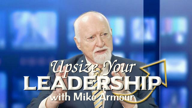 Mike Armour hosts a weekly podcast called Upsize Your Leadership